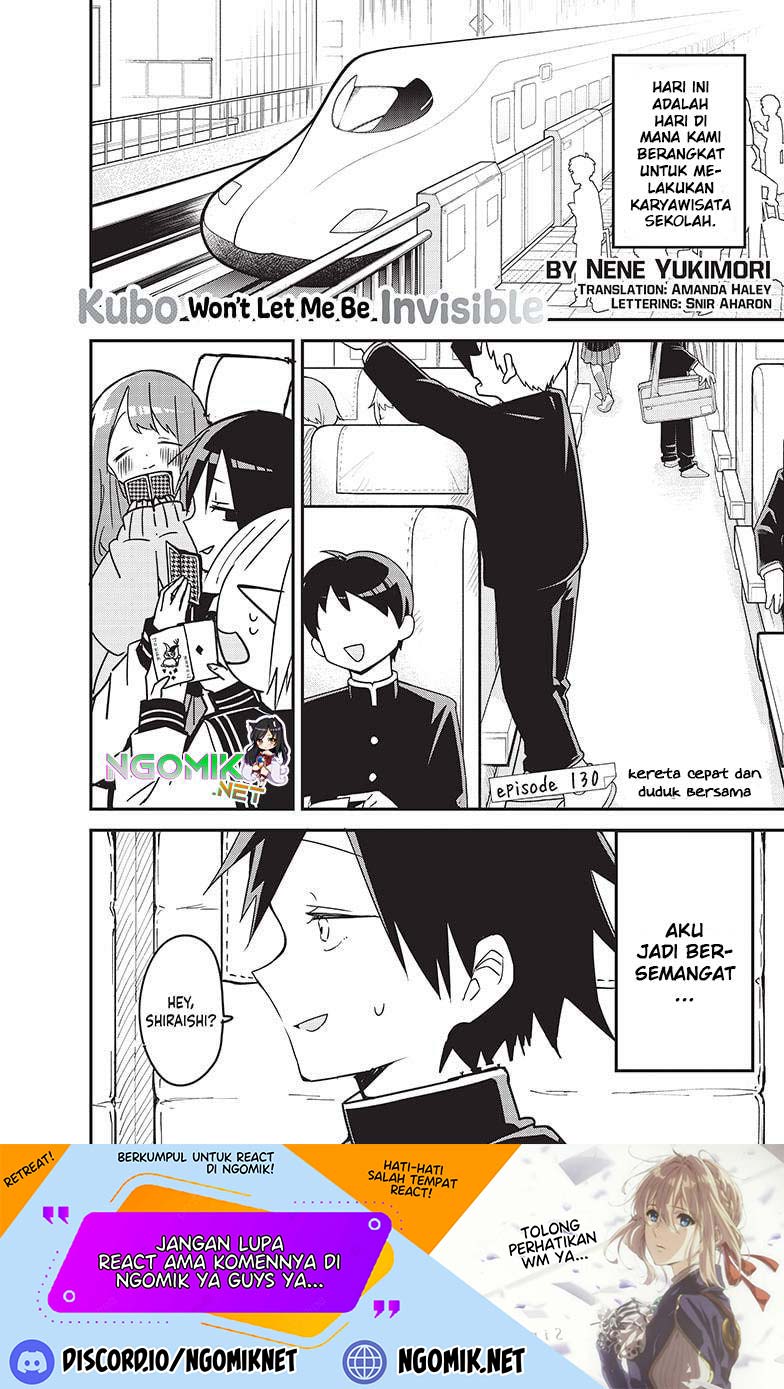 Kubo-san wa Boku (Mobu) wo Yurusanai chapter 130